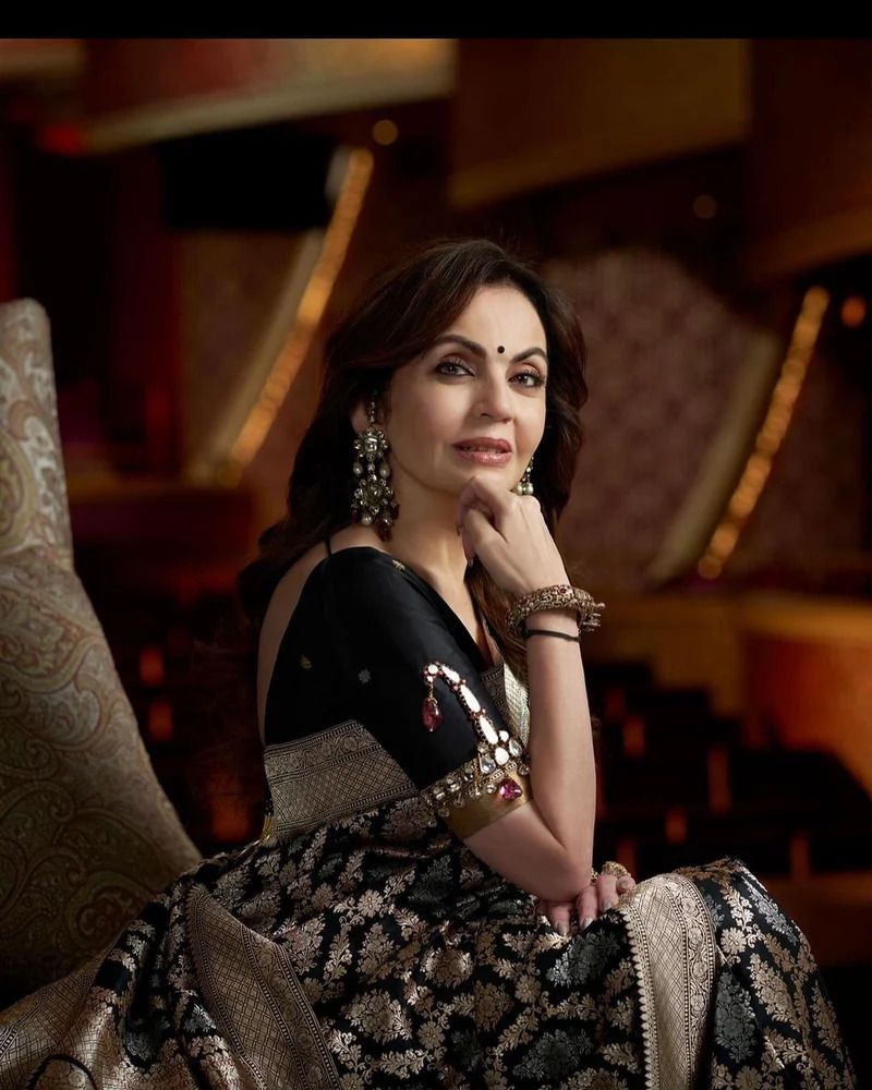Shloka Mehta Restyles (Nita Ambani In Our shops Custom)