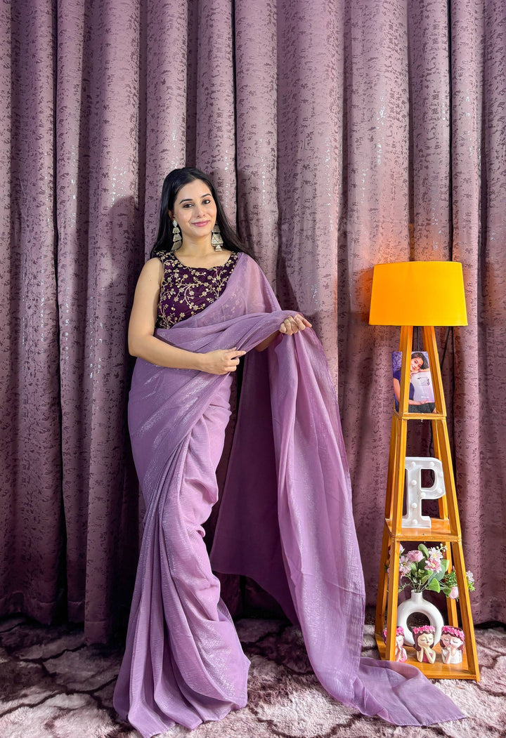 ready to wear saree,readymade saree,one minute saree, 1 minute saree, stitched saree, pre pleated saree , pre draped saree
