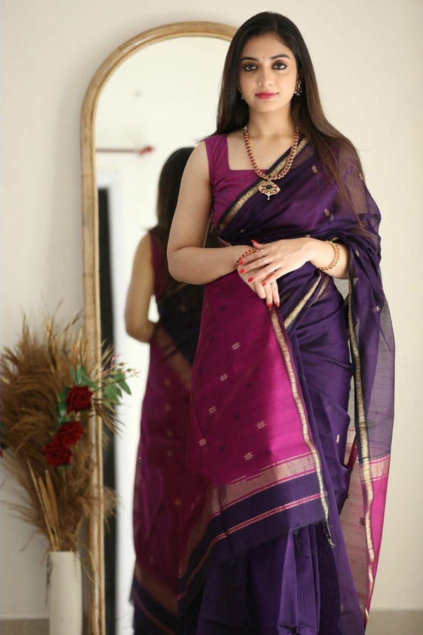 Ready-to-Wear Beautiful Bollywood Soft Linen Slab Saree with Rich Pallu and Tassel | Effortless Elegance | Vibrant Charm