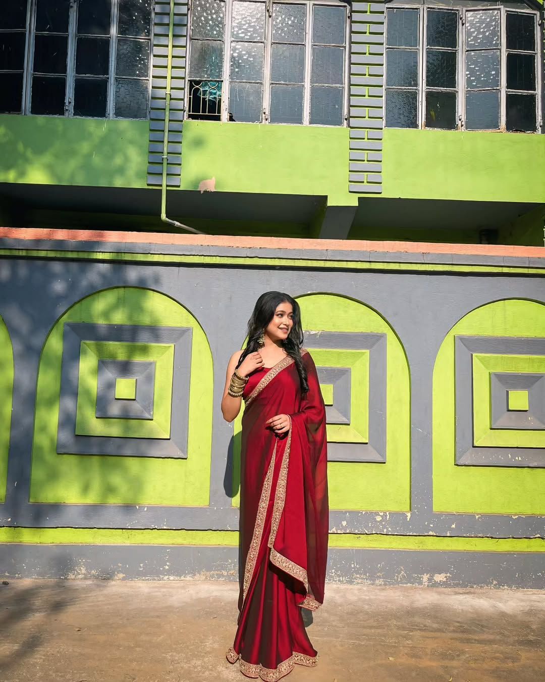 Elegant Saree | Sequin Embroidered Design | Soft Rangoli Fabric For ...