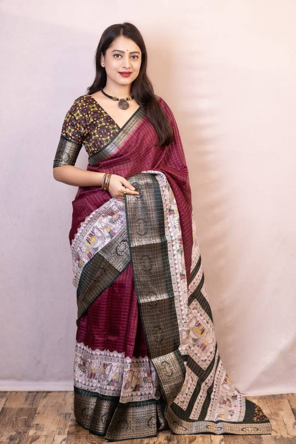 Elegant Cotton Crepe Saree | Printed Design | Office Ready to Wear
