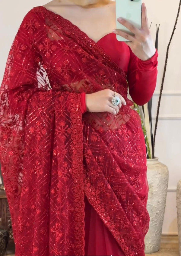 ready to wear saree,readymade saree,one minute saree, 1 minute saree, stitched saree, pre pleated saree , pre draped saree
