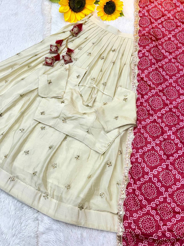 New South Super Tussar Silk  Hit Lehenga Choli