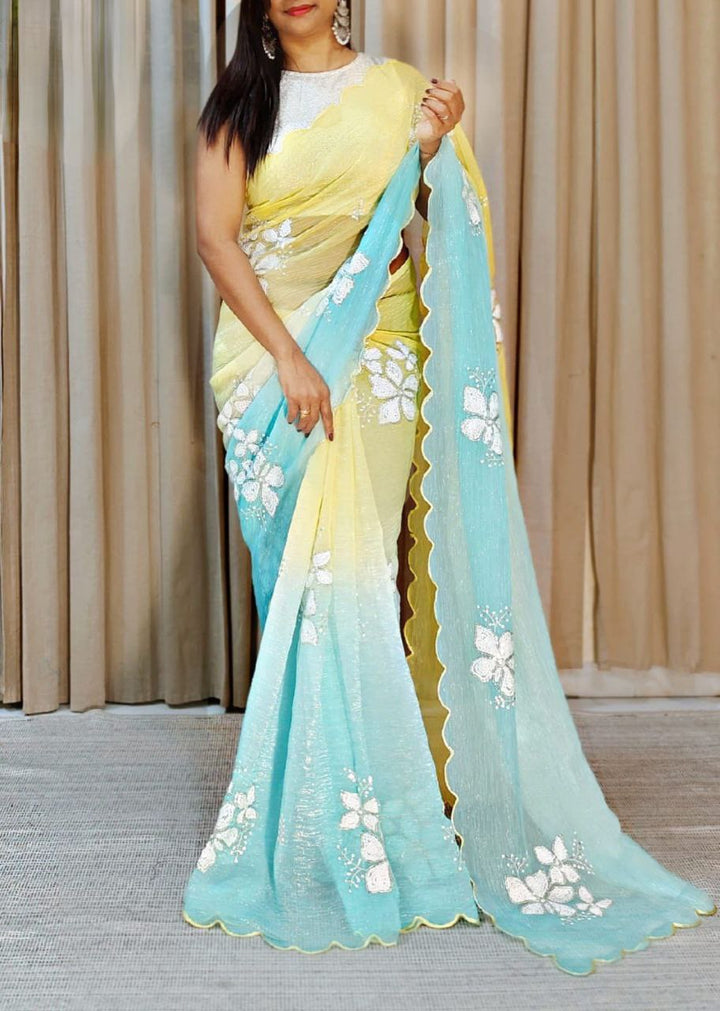 ready to wear saree,readymade saree,one minute saree, 1 minute saree, stitched saree, pre pleated saree , pre draped saree
