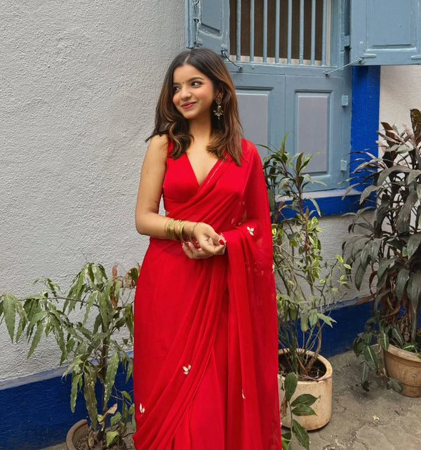 ready to wear saree,readymade saree,one minute saree, 1 minute saree, stitched saree, pre pleated saree , pre draped saree
